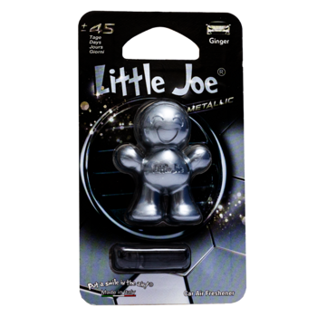 Little Joe Ароматизатор Metallic Имбирь (Ginger) silver LJMET02