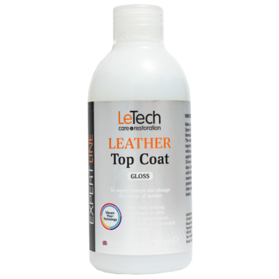 LeTech Leather Top Coat Gloss 100мл- Защитный лак для кожи