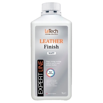 LeTech Leather Top Coat Matt - Защитный лак для кожи, матовый 1000мл